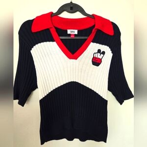 Tommy Hilfiger Jeans Cropped Sweater Top